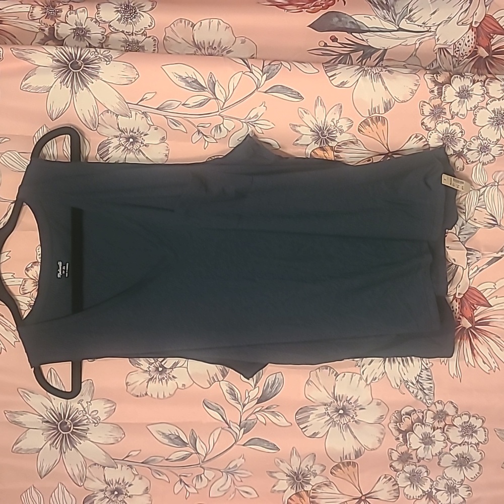 Madewell Loose Women 3X with pocket dark green / evergreen NWT